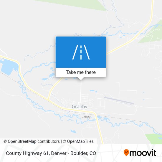 Mapa de County Highway 61