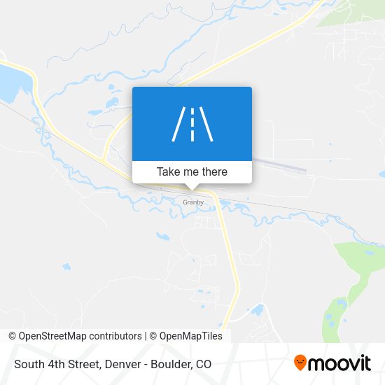 South 4th Street map