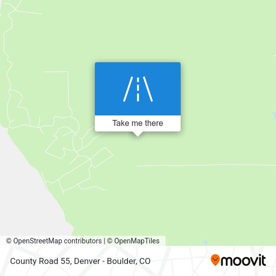 County Road 55 map