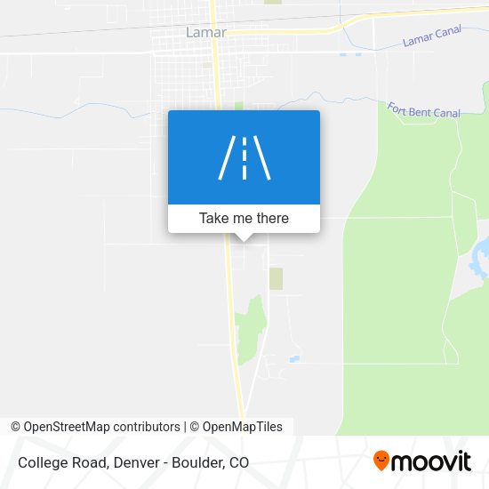 College Road map