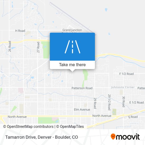 Tamarron Drive map