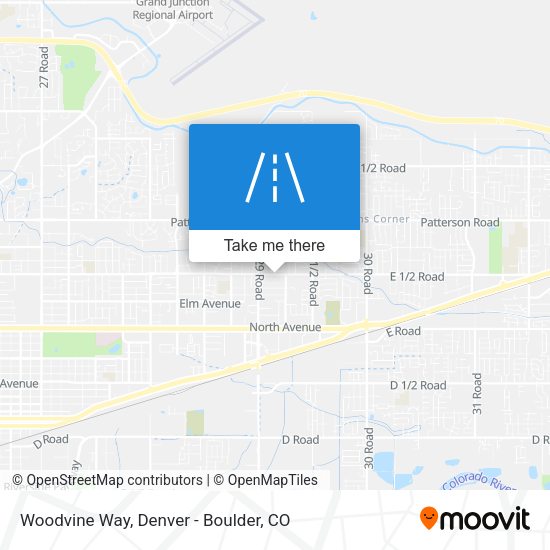 Woodvine Way map
