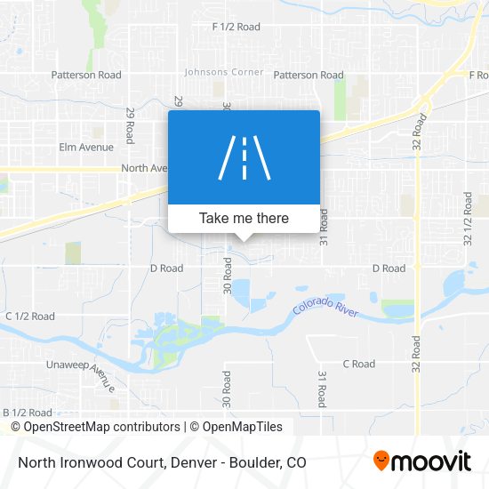 North Ironwood Court map