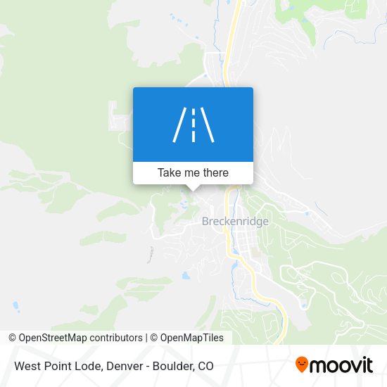 West Point Lode map