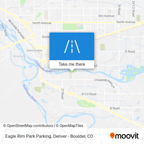 Eagle Rim Park Parking map