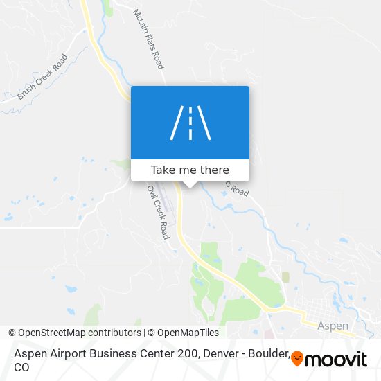 Aspen Airport Business Center 200 map