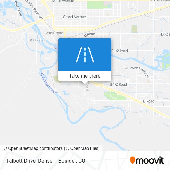 Talbott Drive map