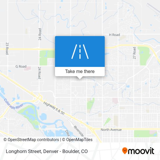 Longhorn Street map