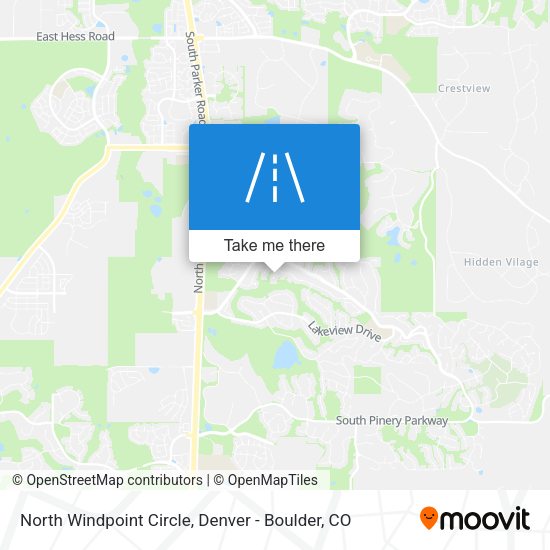 North Windpoint Circle map