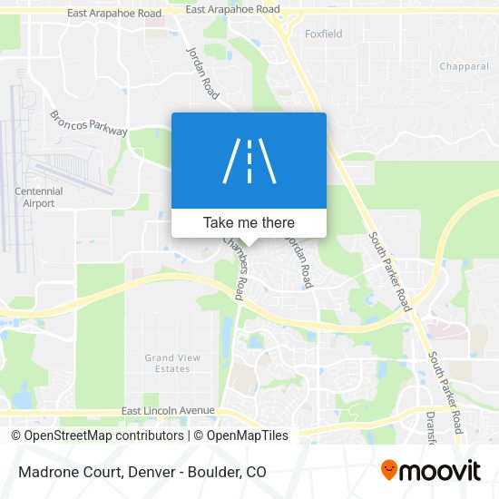 Madrone Court map