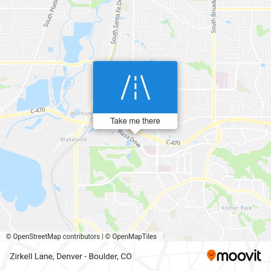 Zirkell Lane map