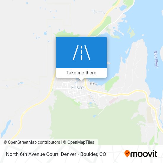 Mapa de North 6th Avenue Court