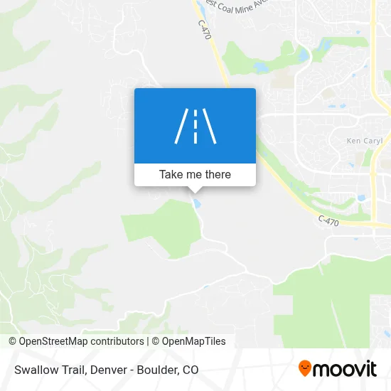 Swallow Trail map