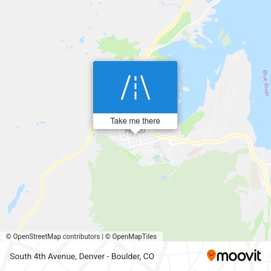 South 4th Avenue map