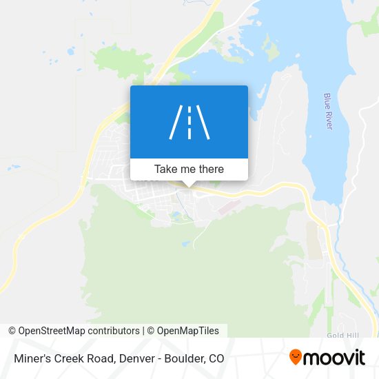 Miner's Creek Road map