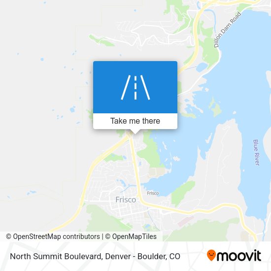 North Summit Boulevard map