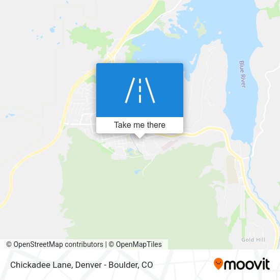 Chickadee Lane map