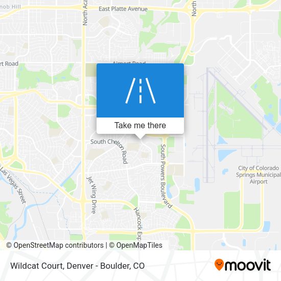 Wildcat Court map