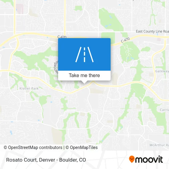 Rosato Court map