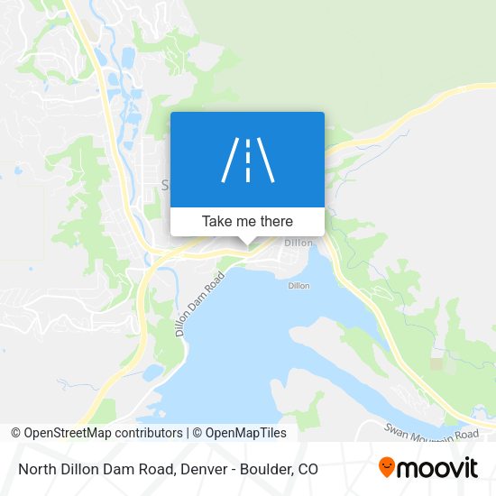 Mapa de North Dillon Dam Road