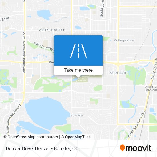 Mapa de Denver Drive