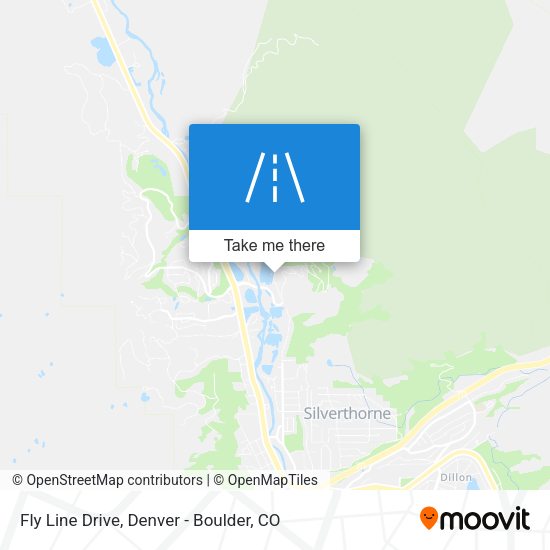 Fly Line Drive map