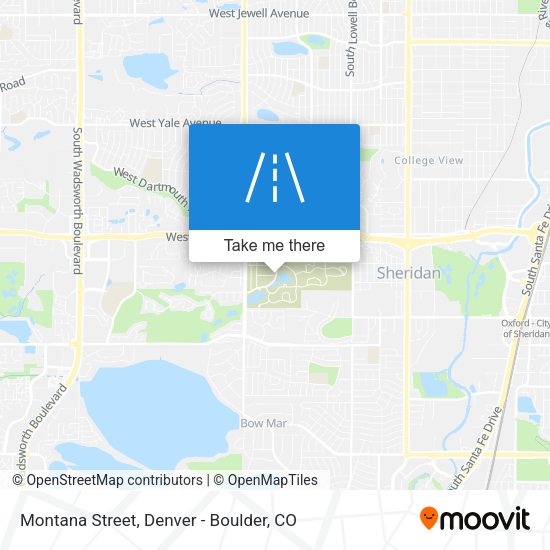 Mapa de Montana Street