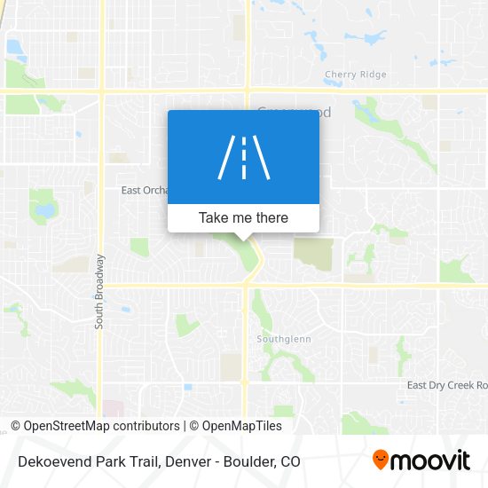 Dekoevend Park Trail map