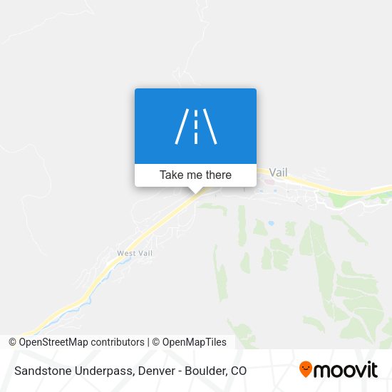 Sandstone Underpass map