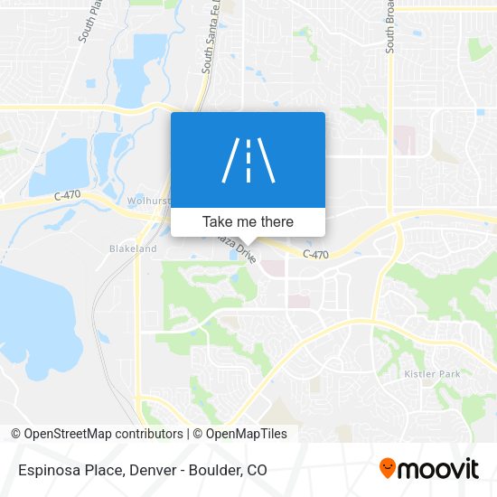 Espinosa Place map