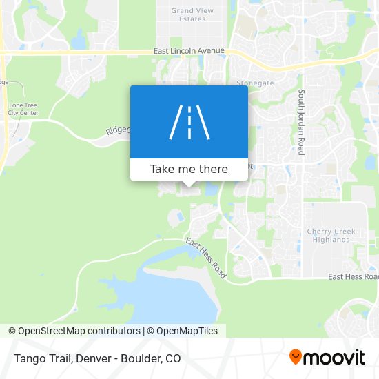 Mapa de Tango Trail