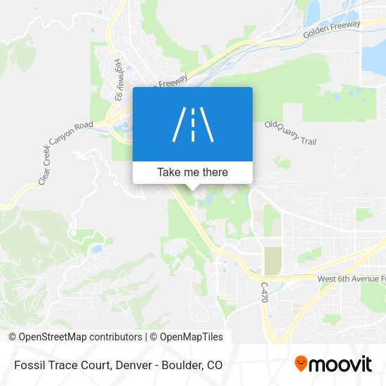 Fossil Trace Court map