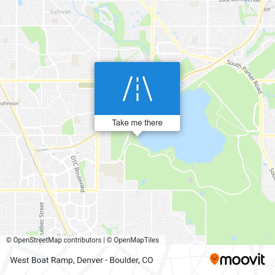 West Boat Ramp map