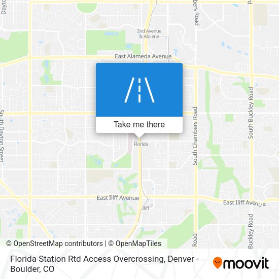 Florida Station Rtd Access Overcrossing map
