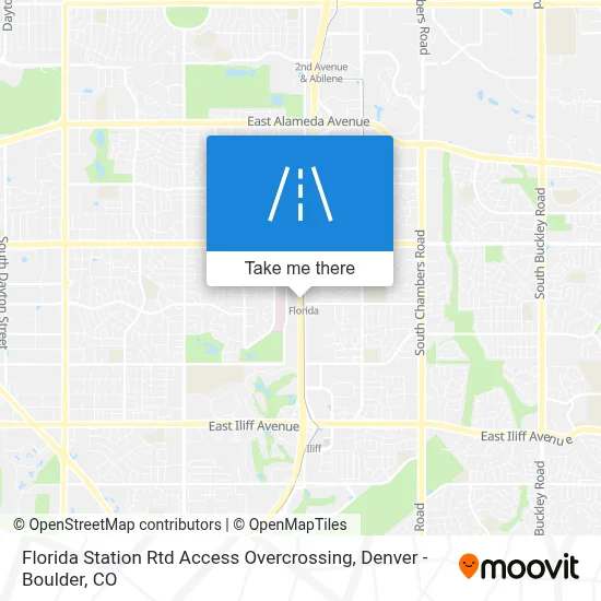 Florida Station Rtd Access Overcrossing map