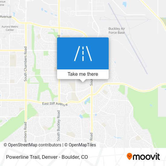 Powerline Trail map