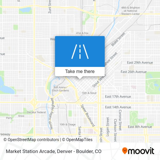 Market Station Arcade map