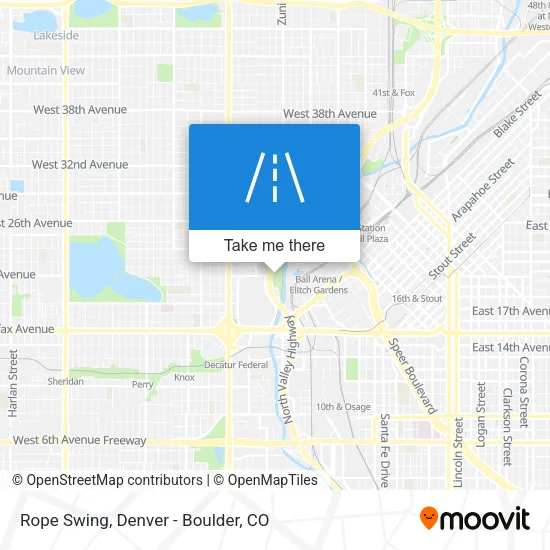 Rope Swing map
