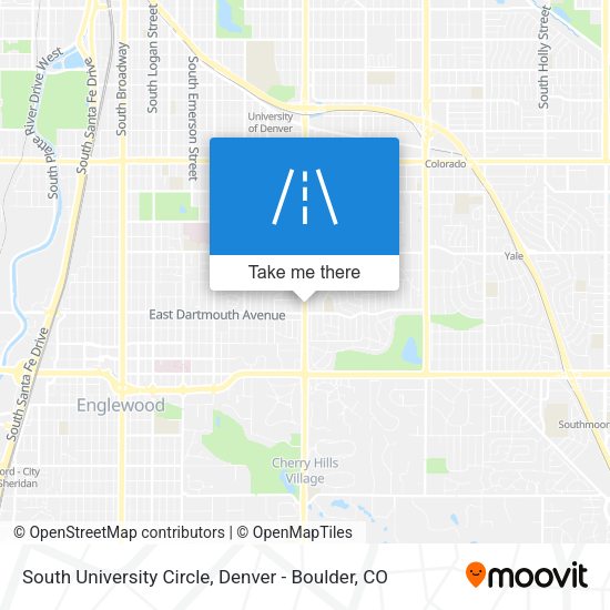 Mapa de South University Circle