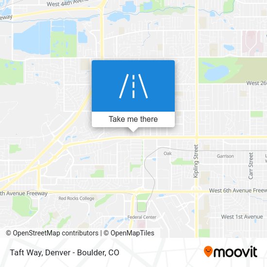 Mapa de Taft Way