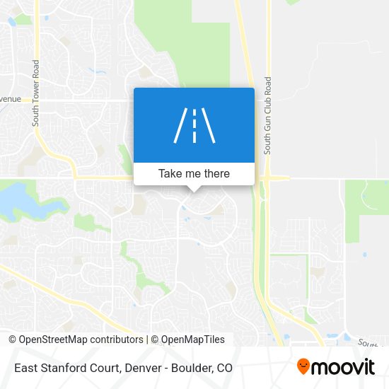 East Stanford Court map