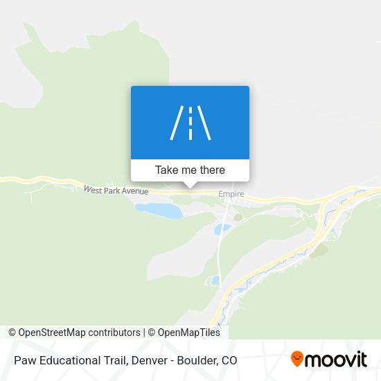 Paw Educational Trail map