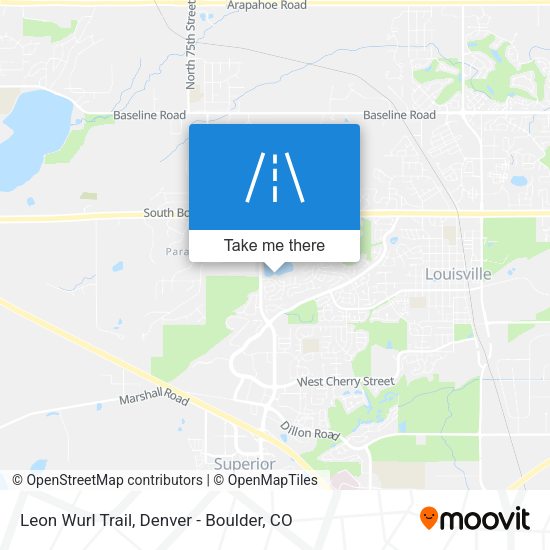 Leon Wurl Trail map