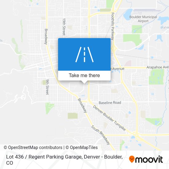 Mapa de Lot 436 / Regent Parking Garage