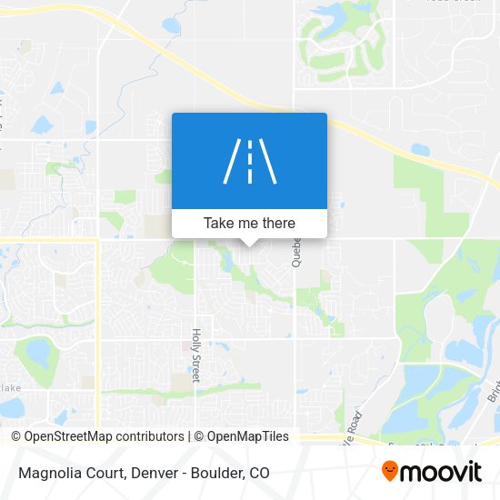 Mapa de Magnolia Court