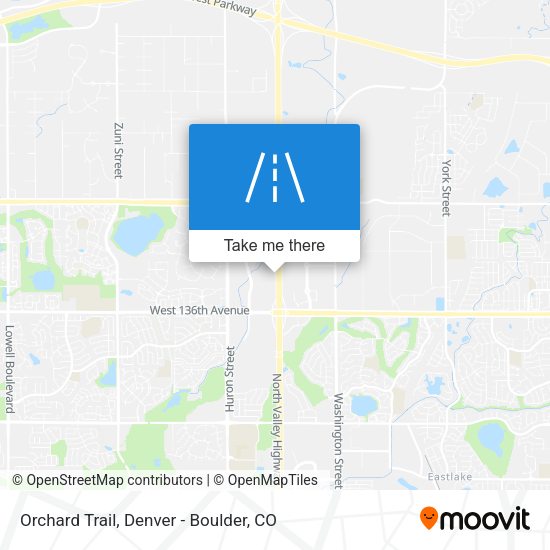 Orchard Trail map
