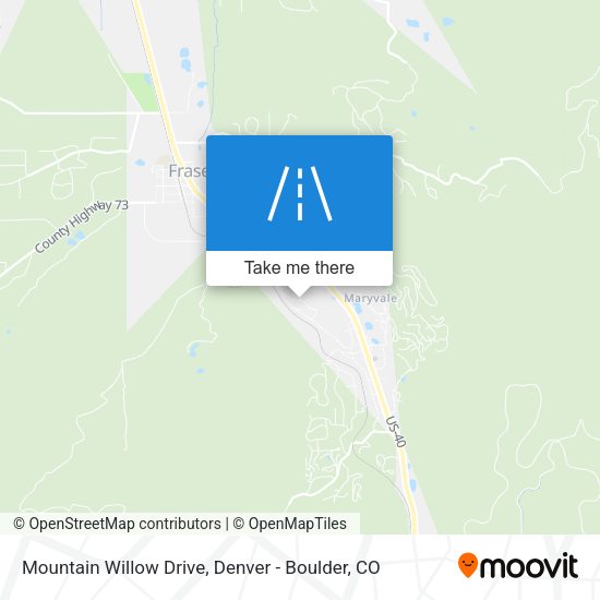 Mapa de Mountain Willow Drive