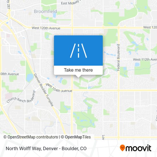 North Wolff Way map