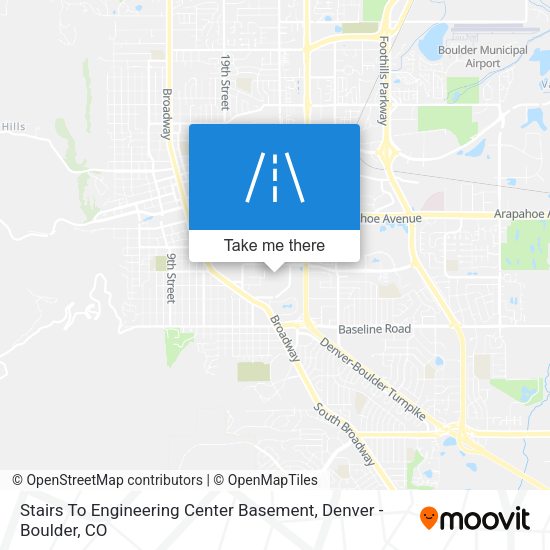 Mapa de Stairs To Engineering Center Basement