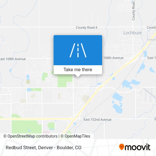 Mapa de Redbud Street